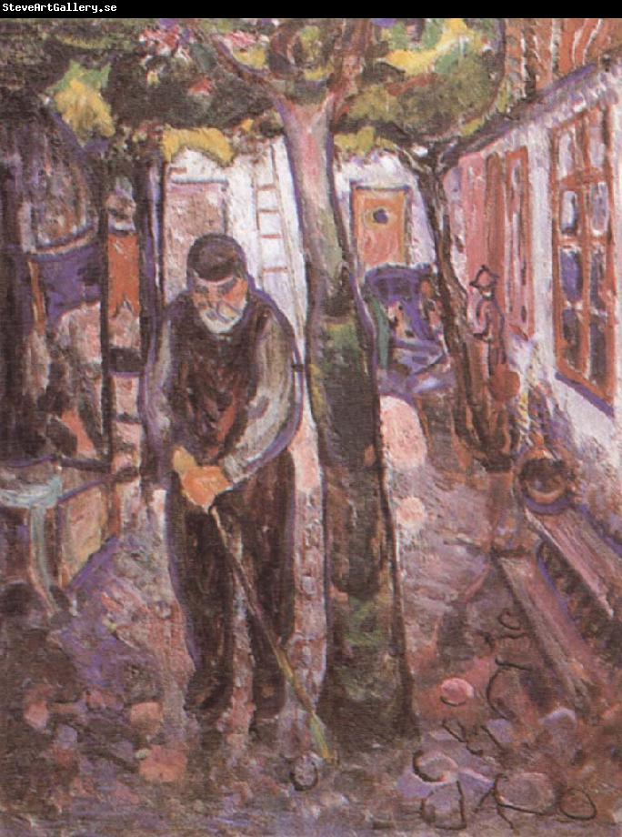 Edvard Munch Old man
